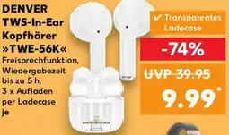 Kaufland DENVER TWS-In-Ear Kopfhörer TWE-56K Angebot
