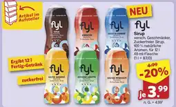 Famila Nord West fyl Sirup Angebot