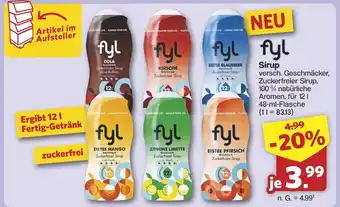Famila Nord West fyl Sirup Angebot