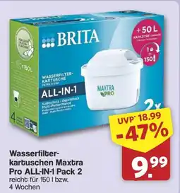 Famila Nord West BRITA Wasserfilterkartuschen Maxtra Pro ALL-IN-1 Pack Angebot