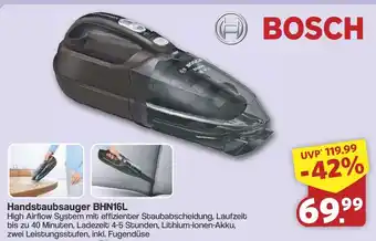 Famila Nord West BOSCH Handstaubsauger BHN16L Angebot
