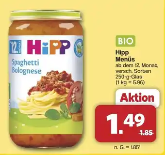 Famila Nord West Hipp Menüs Angebot