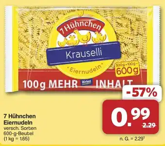 Famila Nord West 7 Hühnchen Eiernudeln Angebot