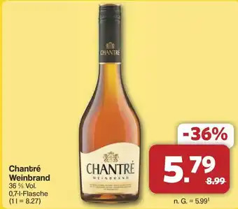 Famila Nord West Chantré Weinbrand Angebot