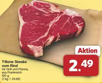 Famila Nord West T-Bone Steaks vom Rind Angebot