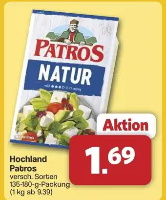 Famila Nord West Hochland Patros Angebot