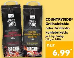 Kaufland COUNTRYSIDE Grillholzkohle oder Grillholzkohlebriketts Angebot