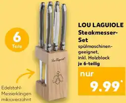 Kaufland LOU LAGUIOLE Steakmesser Set Angebot