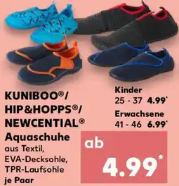Kaufland KUNIBOO/ HIP&HOPPS/ NEWCENTIAL Aquaschuhe Angebot