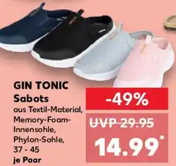 Kaufland GIN TONIC Sabots Angebot