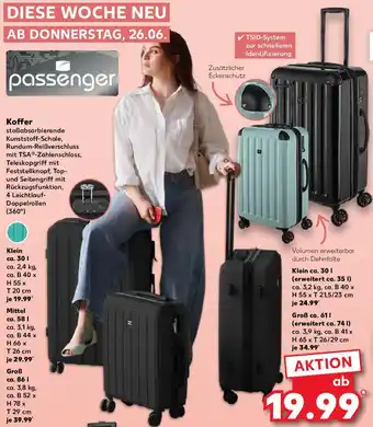 Kaufland Passenger Koffer Angebot