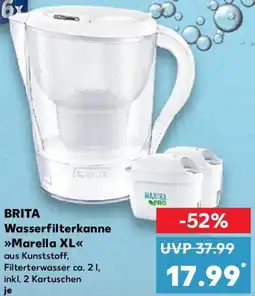 Kaufland BRITA Wasserfilterkanne Marella XL Angebot