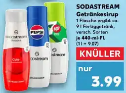 Kaufland SODASTREAM Getränkesirup Angebot