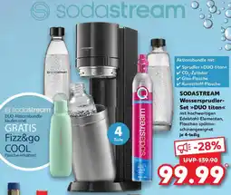 Kaufland SODASTREAM Wassersprudler Set DUO titan Angebot