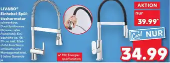 Kaufland LIV&BO Einhebel-Spültischarmatur Angebot