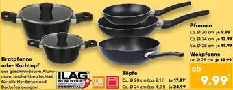 Kaufland Bratpfanne oder Kochtopf Angebot