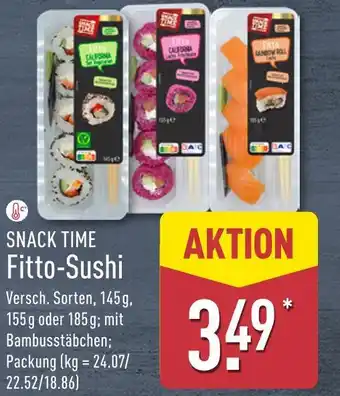 Aldi Nord Snack time fitto-sushi Angebot