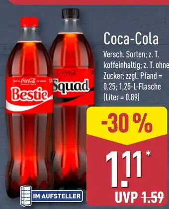 Aldi Nord Coca-cola bestie Angebot