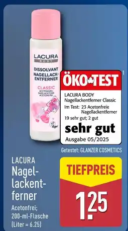 Aldi Nord Lacura nagellackentferner Angebot