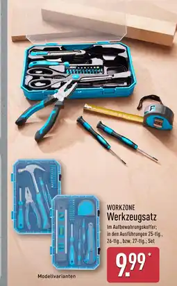 Aldi Nord Workzone werkzeugsatz Angebot