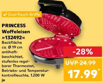 Kaufland PRINCESS Waffeleisen 132492 Angebot