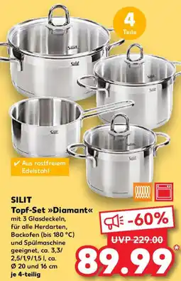 Kaufland SILIT Topf-Set Diamant Angebot