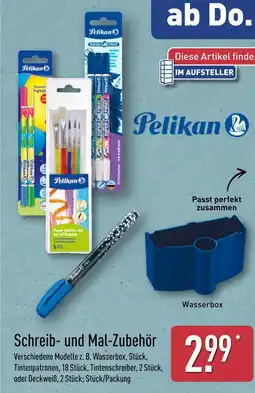 Aldi Nord Pelikan schreib- und mal-zubehör Angebot