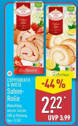 Aldi Nord Coppenrath & wiese sahne-rolle erdbeere Angebot