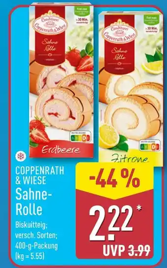 Aldi Nord Coppenrath & wiese sahne-rolle erdbeere Angebot