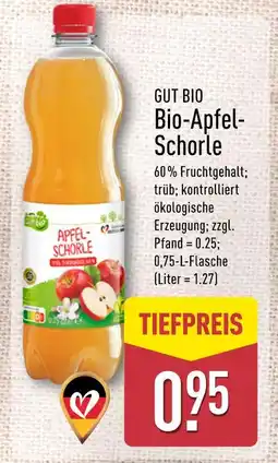Aldi Nord Gut bio bio-apfel-schorle Angebot