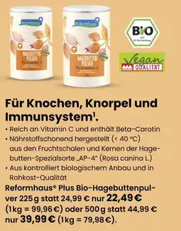 Vitalia Reformhaus plus bio-hagebuttenpulver Angebot