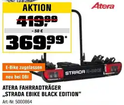 OBI Atera fahrradträger ,,strada ebike black edition" Angebot