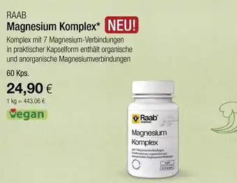 Vitalia Raab magnesium komplex Angebot