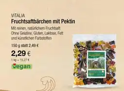 Vitalia Vitalia fruchtsaftbärchen mit pektin Angebot