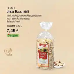 Vitalia Hensel unser hausmüsli Angebot