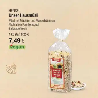 Vitalia Hensel unser hausmüsli Angebot