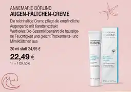 Vitalia Annemarie börlind augen-fältchen-creme Angebot