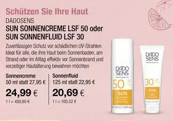 Vitalia Dadosens sun sonnencreme lsf 50 Angebot