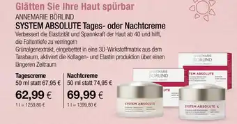 Vitalia Annemarie börlind system absolute tages- oder nachtcreme Angebot