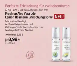 Vitalia Arya laya fresh up aloe vera Angebot