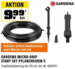 OBI Gardena micro-drip start set pflanzreihen s Angebot