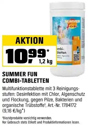 OBI Summer fun combi-tabletten Angebot