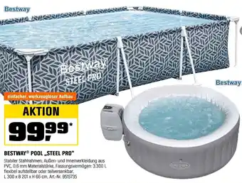 OBI Bestway pool ,,steel pro" Angebot
