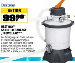OBI Bestway sandfilteranlage ,,flowclear" Angebot