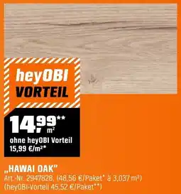 OBI Hawai oak Angebot