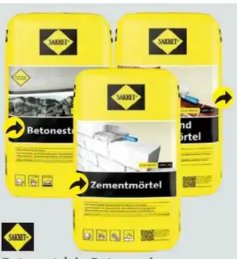 Globus Baumarkt Sakret Zementmörtel Angebot