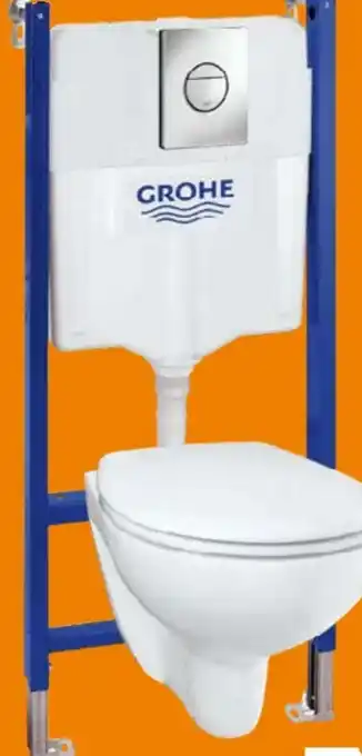 Globus Baumarkt Grohe Wand-WC Komplettset Solido Compact Angebot