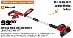 OBI Einhell akku-rasentrimmer ,,GE-CT 18/28 LI KIT" Angebot