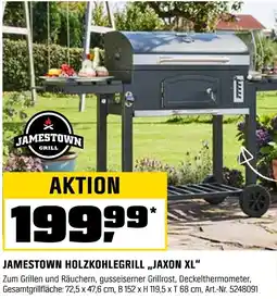 OBI Jamestown holzkohlegrill ,,jaxon xl" Angebot