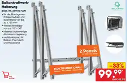 Netto Marken-Discount Solarway balkonkraftwerk-halterung Angebot